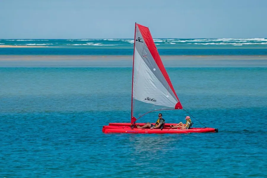 Kayak à voile